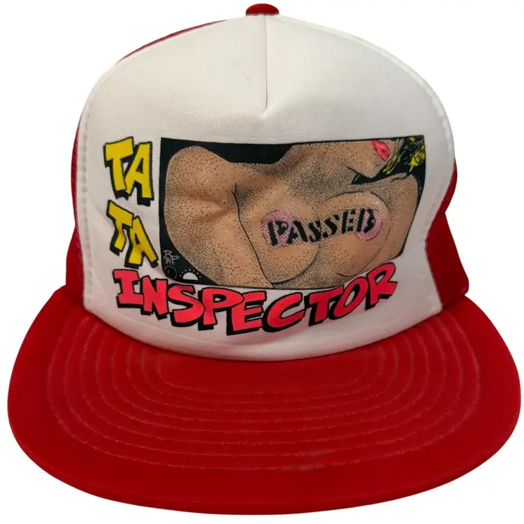 Vintage 80’s Ta-Ta Inspector Trucker Style Snapback by Sportscap - Adult Regular