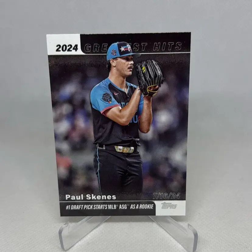 2025 Topps Series 1  - #GH-24 2024 Greatest Hits Paul Skenes Pittsburgh Pirates