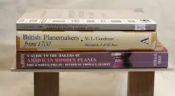 Lot of 3 Books on Vintage Wooden Planes and Maker Identification and Dating