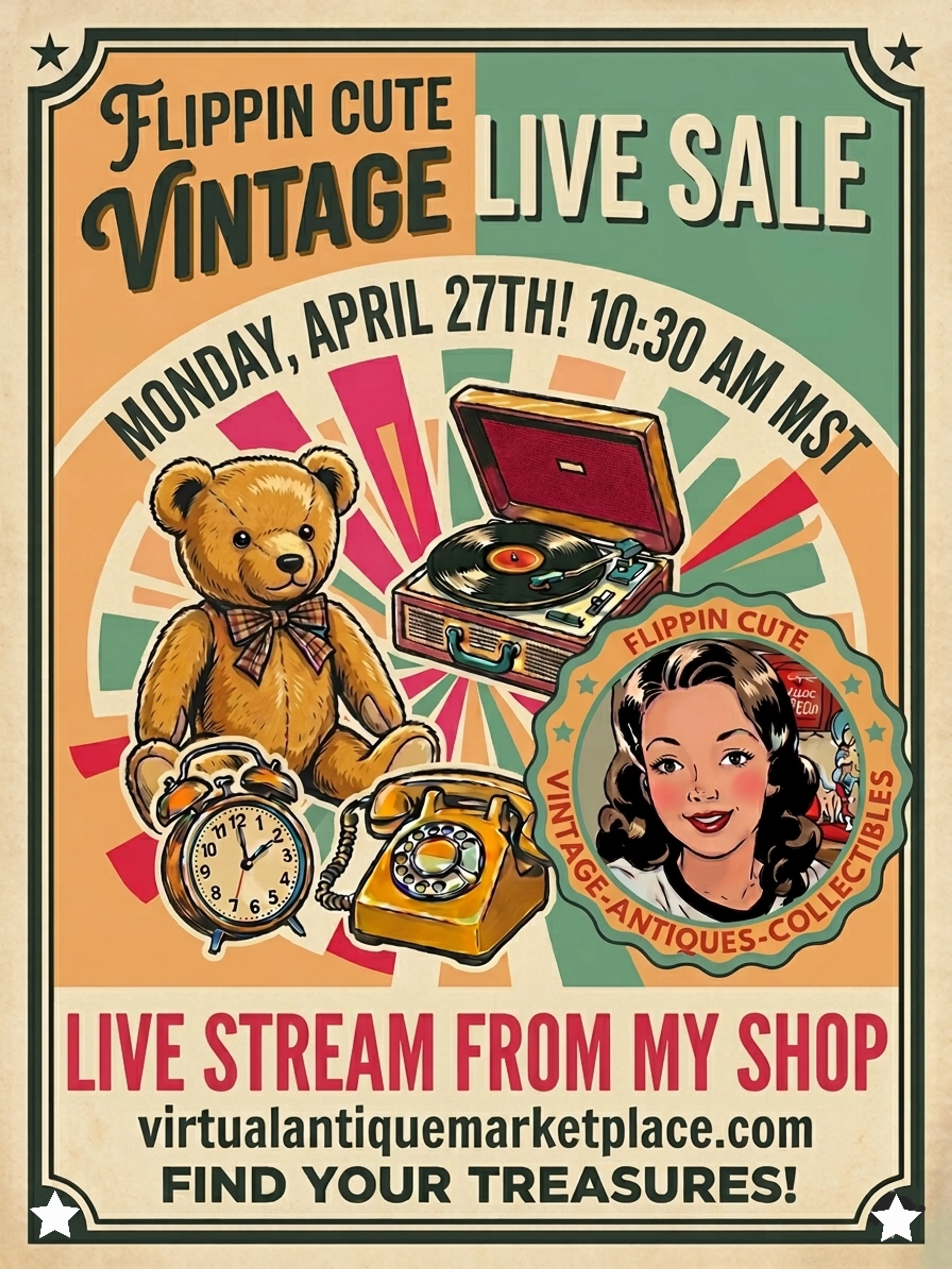 Cute and kitschy sale! Live from the shop!