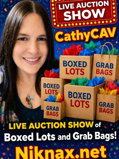 HUGE BOXED LOTS & GRAB BAG SHOW, CONTINUED! Most Starts Even Lower!