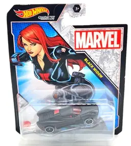 Sealed Hot Wheels Marvel Black Widow Character Car Version New Release