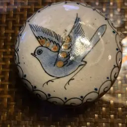 Tonala Pottery Paperweight Ken Edwards