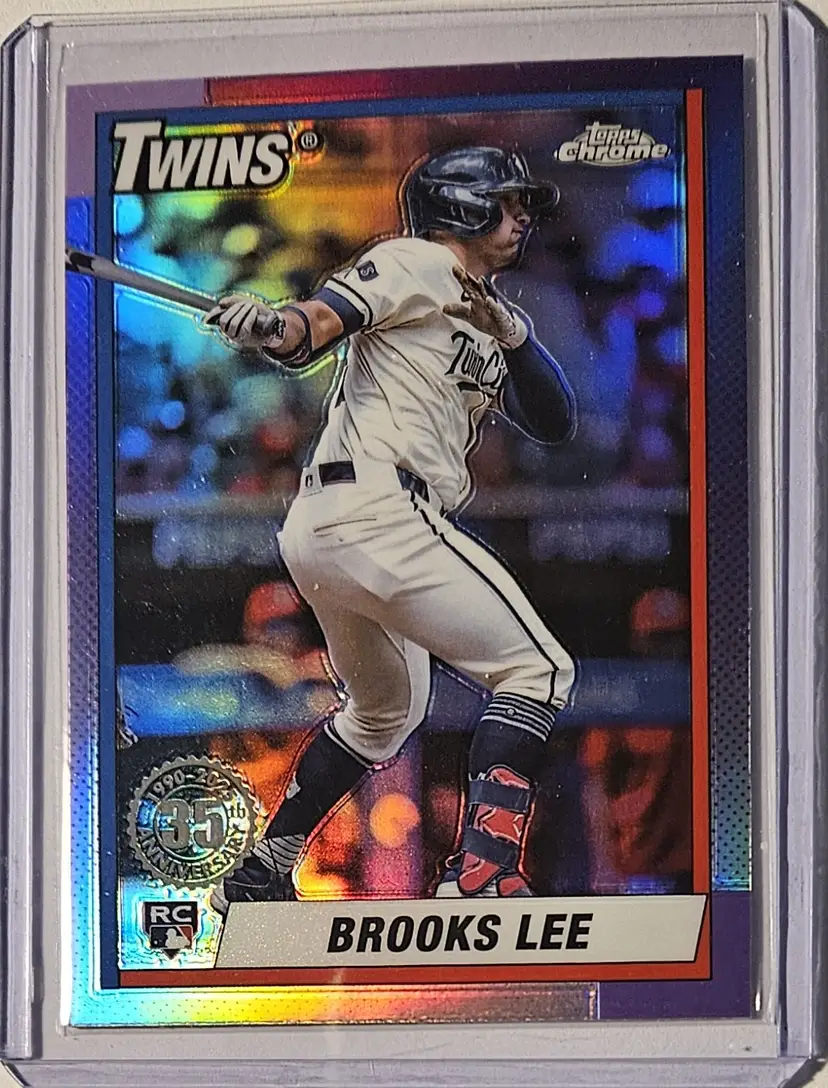 2025 Topps Chrome 1990 Brooks Lee RC
