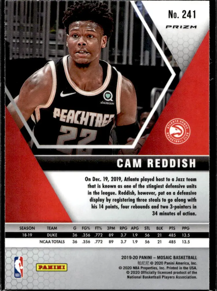 2019-20 Panini Mosaic Basketball Lot of 5 Green Prizm-Reddish-White-Melli-Windler-Waters-All RC'S!