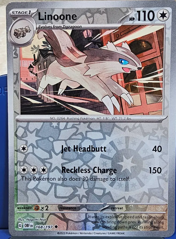 Pokémon Drowzee Linoone Fuecoco RV Holo Lot of 3 Excellent  to Near Mint 3059