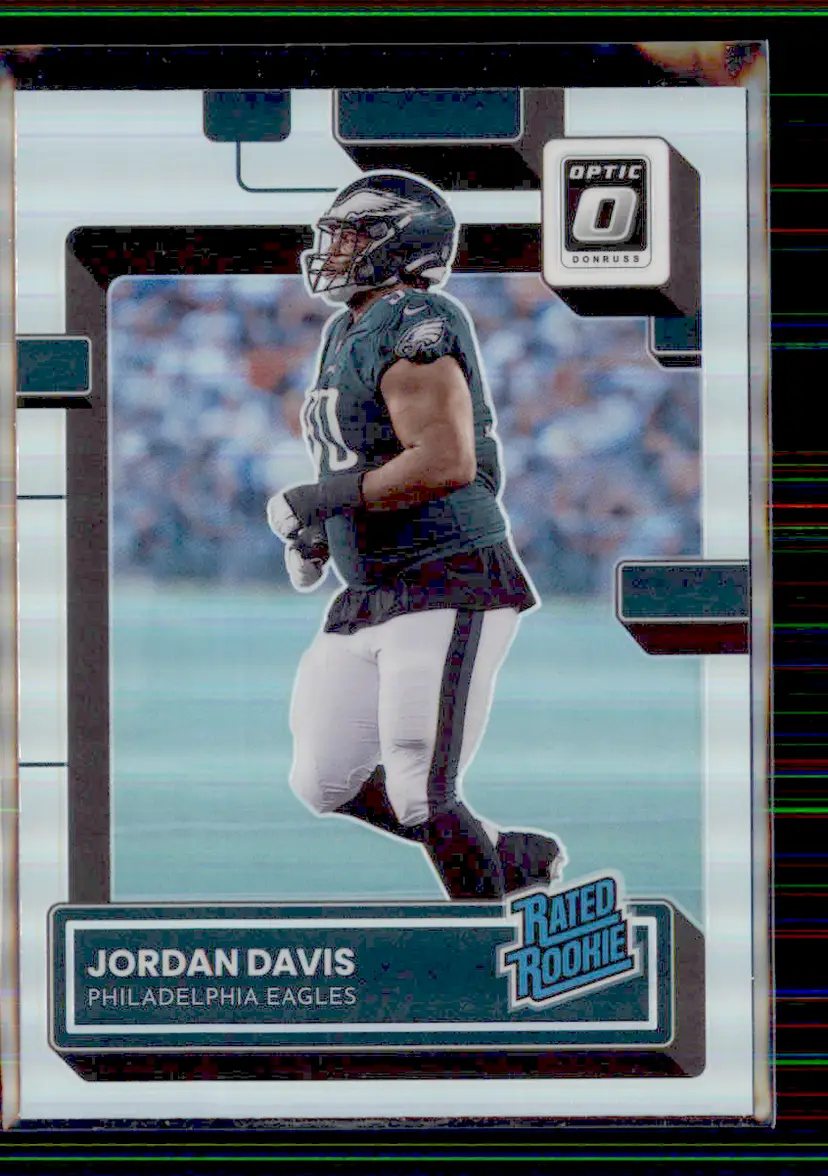 Jordan Davis 2022 Donruss Optic Holo Silver #246 - Philadelphia Eagles - (130-343)