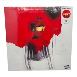 Rihanna - Anti Exclusive Red 180g 2LP Vinyl New & Sealed (Bump on Corner)