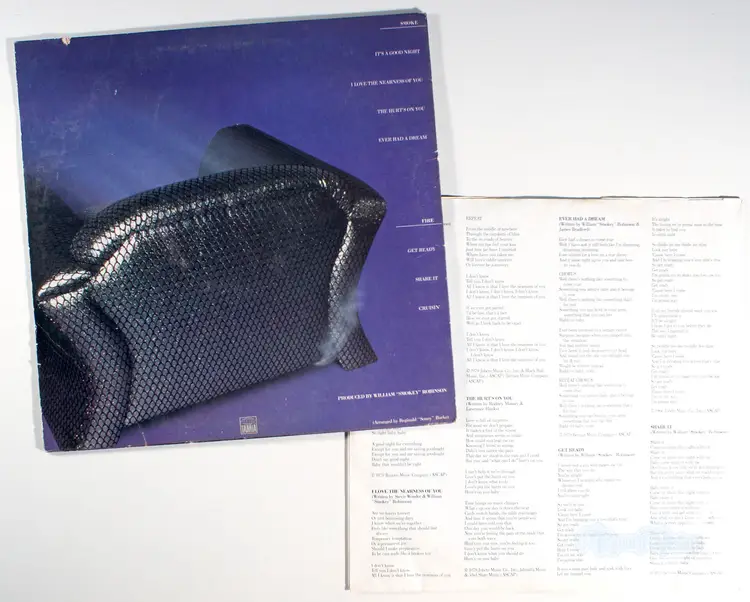 Smokey Robinson - Where There's Smoke (1979) Vinyl LP • Disco Funk, Cruisin