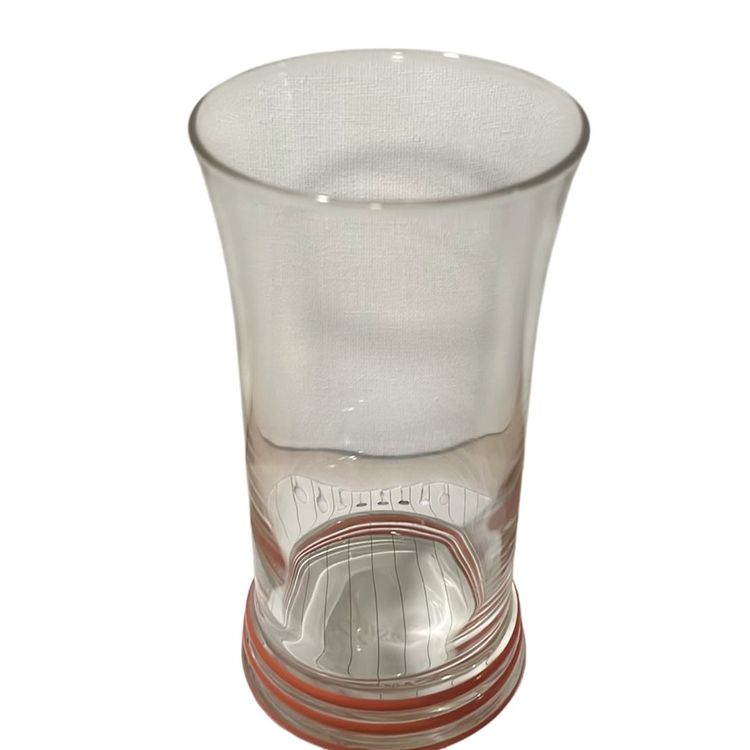 Vintage Persimmon Fiesta Tall Tumbler 1989 - Designed By Homer Langhlin.  Made USA