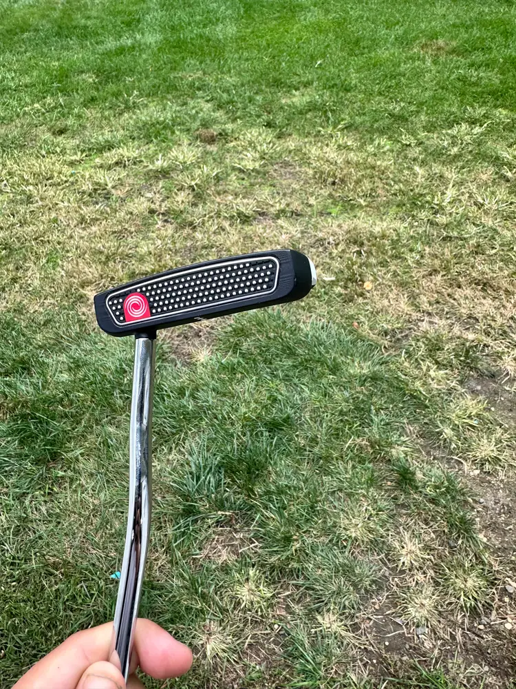 Odyssey  jailbird 380 putter 38 inch double bend superstroke grip armlock