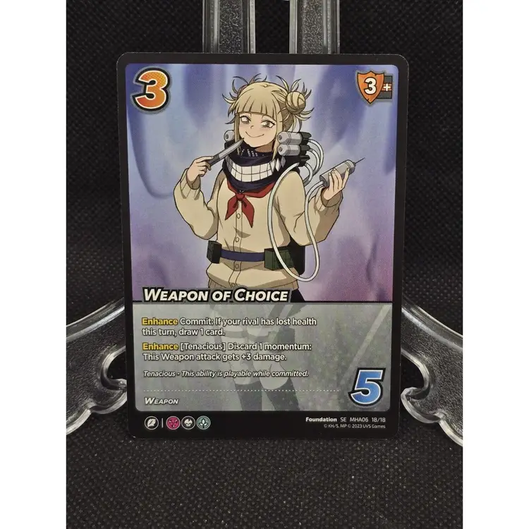 My Hero Academia Weapon of Choice Card 18/18