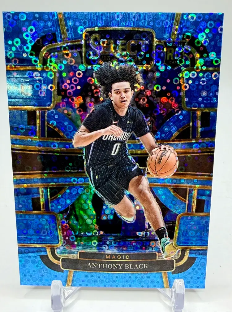 ANTHONY BLACK 2023-24 SELECT CONCOURSE ROOKIE LIGHT BLUE DISCO RC /99