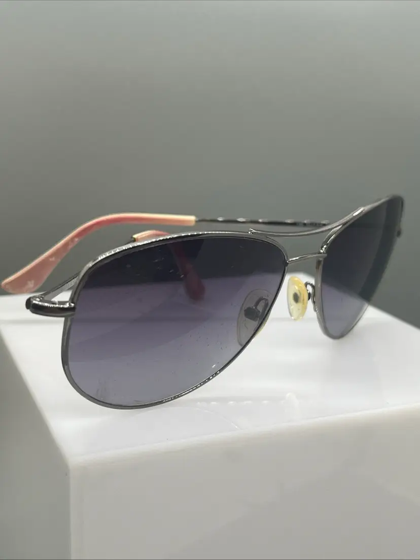 Kate Spade Ally Women's Pilot Sunglasses Gold/Brown Stripe, Brown, 60mm