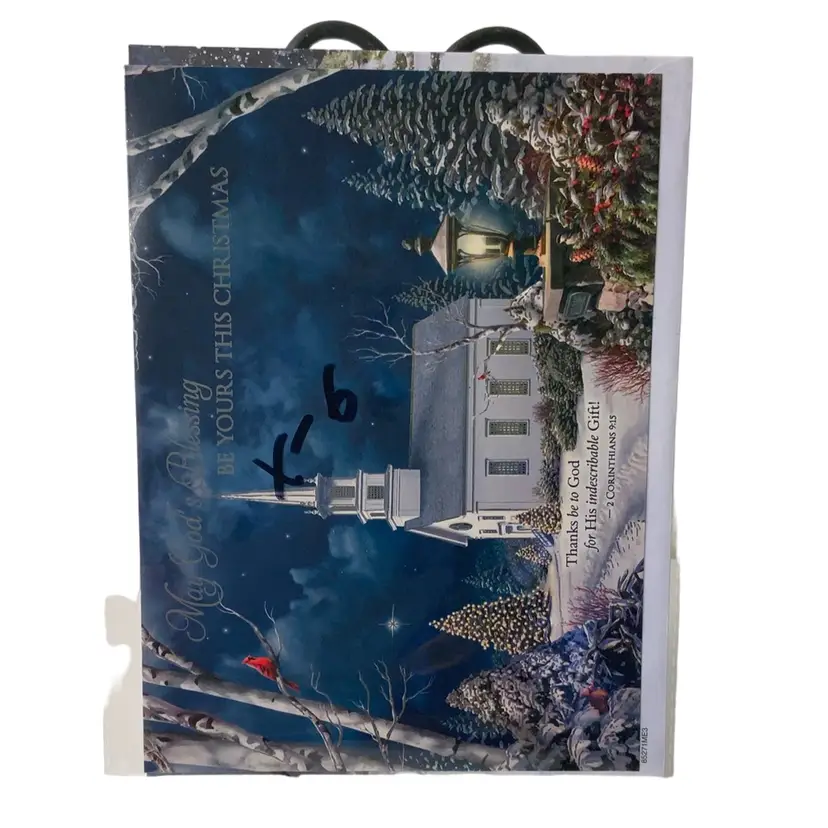 Christmas Card Vintage It’s Got A Bird On It 