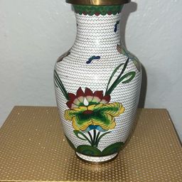 #01 1900's Antique Chinese Cloisonné Vase