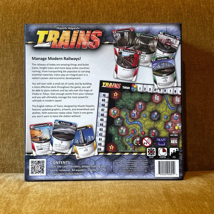 TRAINS - Deck Building Game