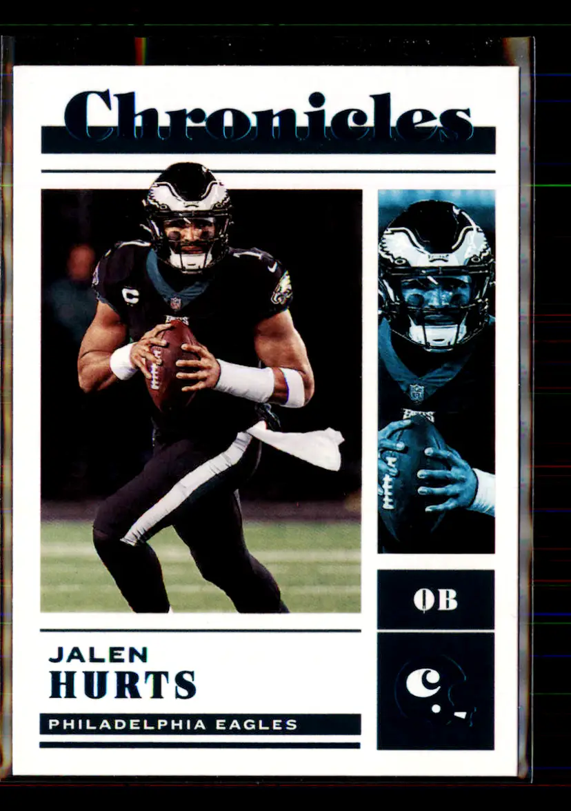 Jalen Hurts 2022 Panini Chronicles Teal #17 - (113) - Philadelphia Eagles