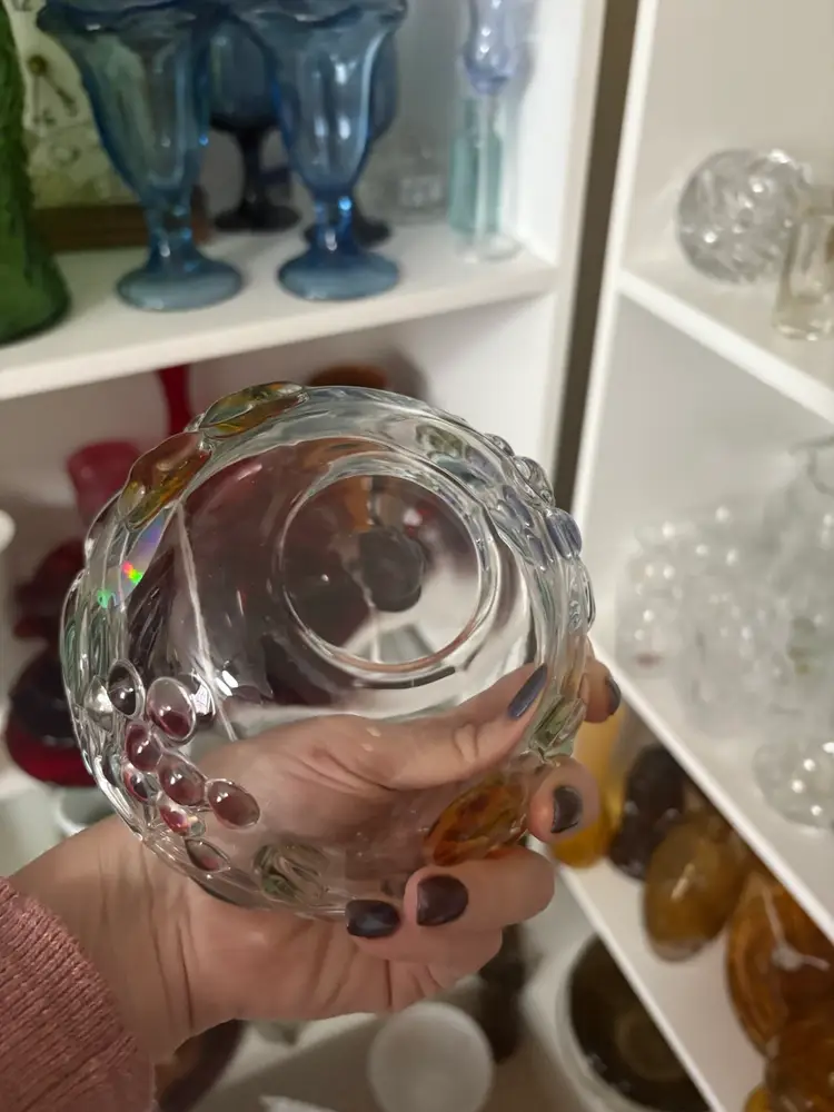 Mikasa Garden Harvest Colorful Glass Fruit Bowl