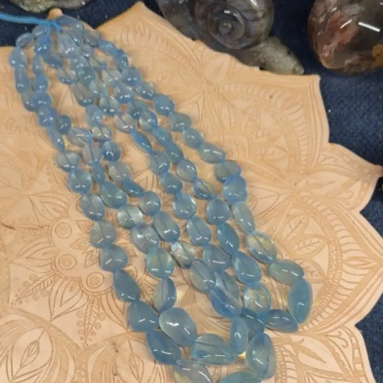 Aquamarine Beads 160