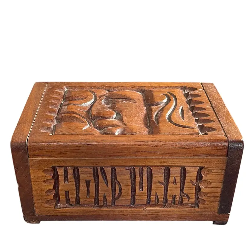 Wooden Box Made In Honduras