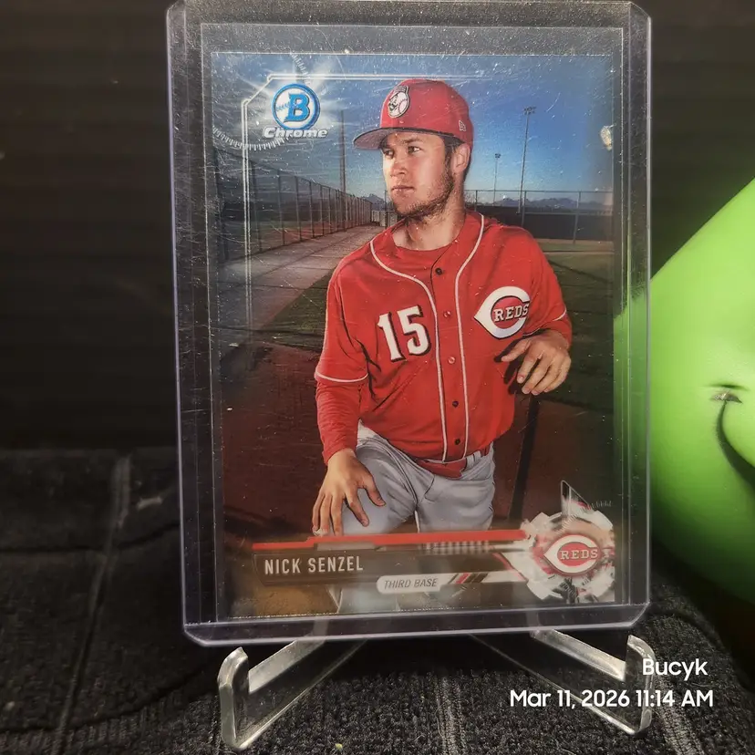 2017 Bowman Chrome - Nick Senzel Cincinnati Reds