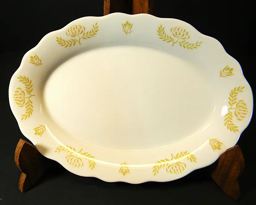 Restaurant Ware Platter from Marriott Corp. a little over 5 3/4 " wide and 8" Long