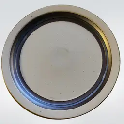 Vtg 1970s Otagiri Horizon Serving Platter 12.5” Japan Speckled Stoneware MCM 2