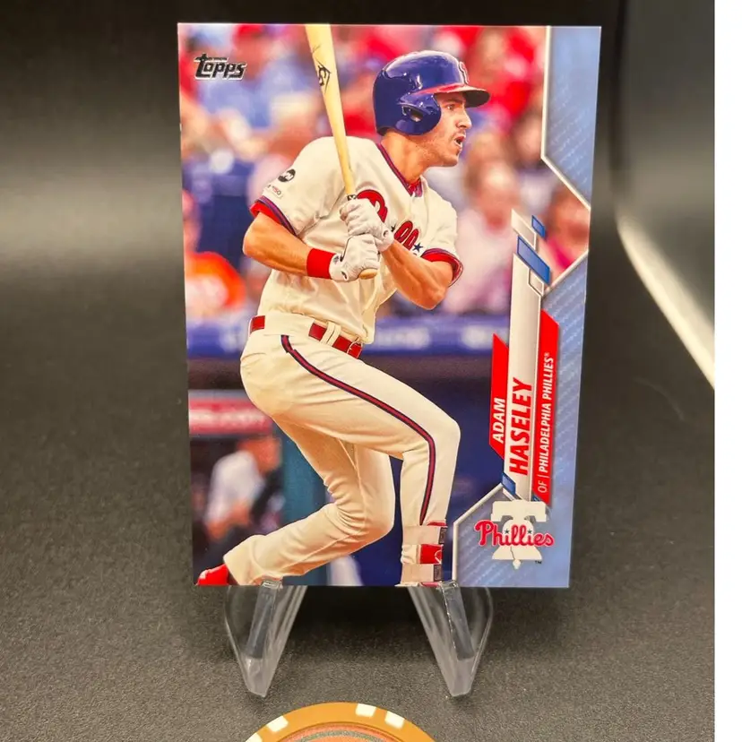 Adam Haseley #/50 2020 Topps Philadelphia Phillies