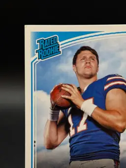 Josh Allen 2018 Panini Donruss Rated Rookie #304 Buffalo Bills