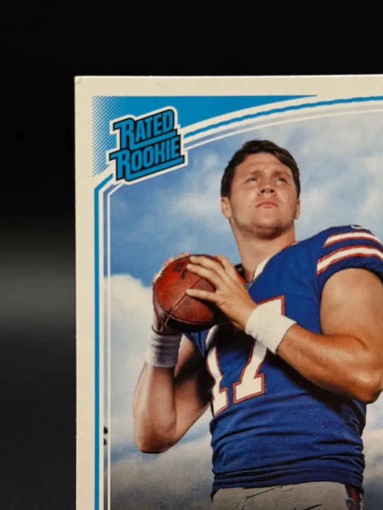 Josh Allen 2018 Panini Donruss Rated Rookie #304 Buffalo Bills