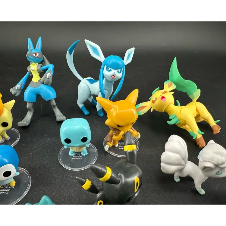 Pokemon Lot (some Are Part Of Calendar Lot But Stands Broke Off. Some are Just Regular Figures)