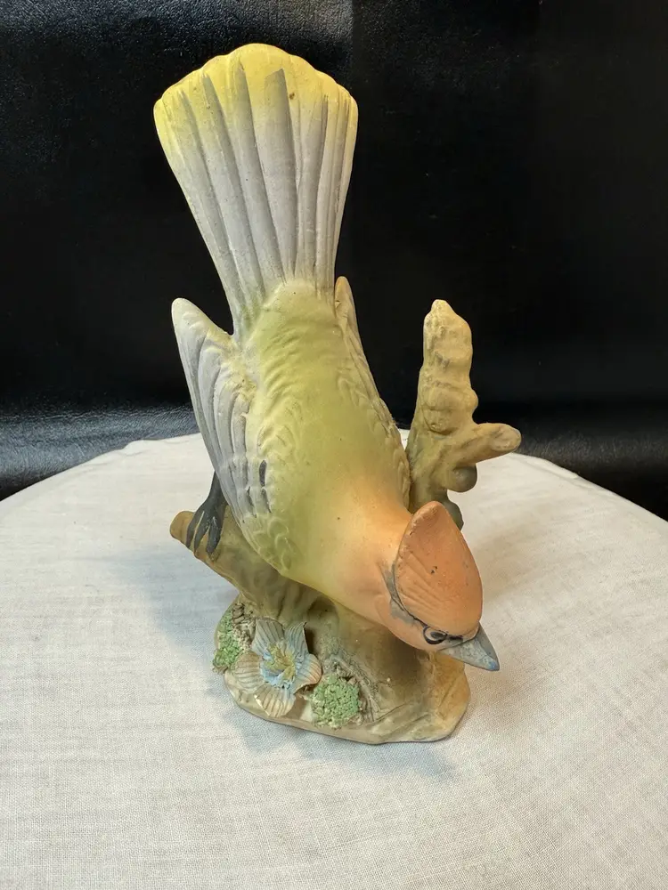 Vintage 1960’s Cedar Waxwing Tilso Bird Figurine