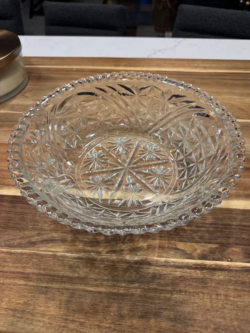 American Brilliant Cut Glass Bowl