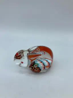 Mini Art Glass Bunny