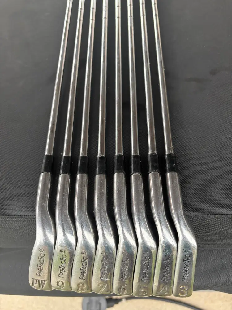 ProTactic PPT Oversize Irons 3-PW (8 Clubs) – Regular Flex Steel – Great Set