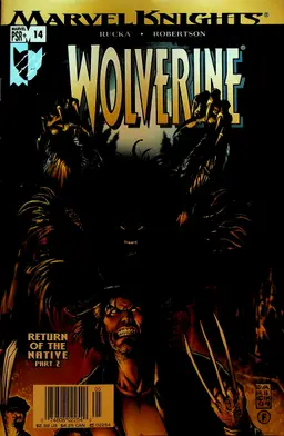 Marvel Knights 14 Wolverine Comic Book