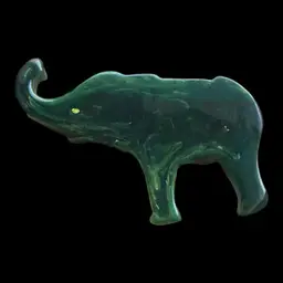 Bakelite Elephant Brooch 2”