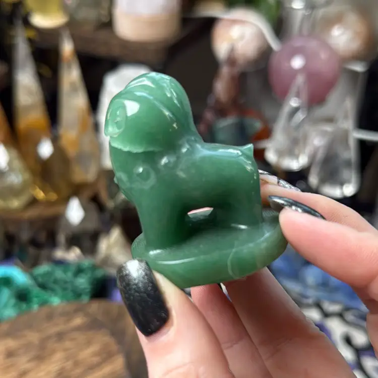 Chikorita Pokémon Green Aventurine 22b