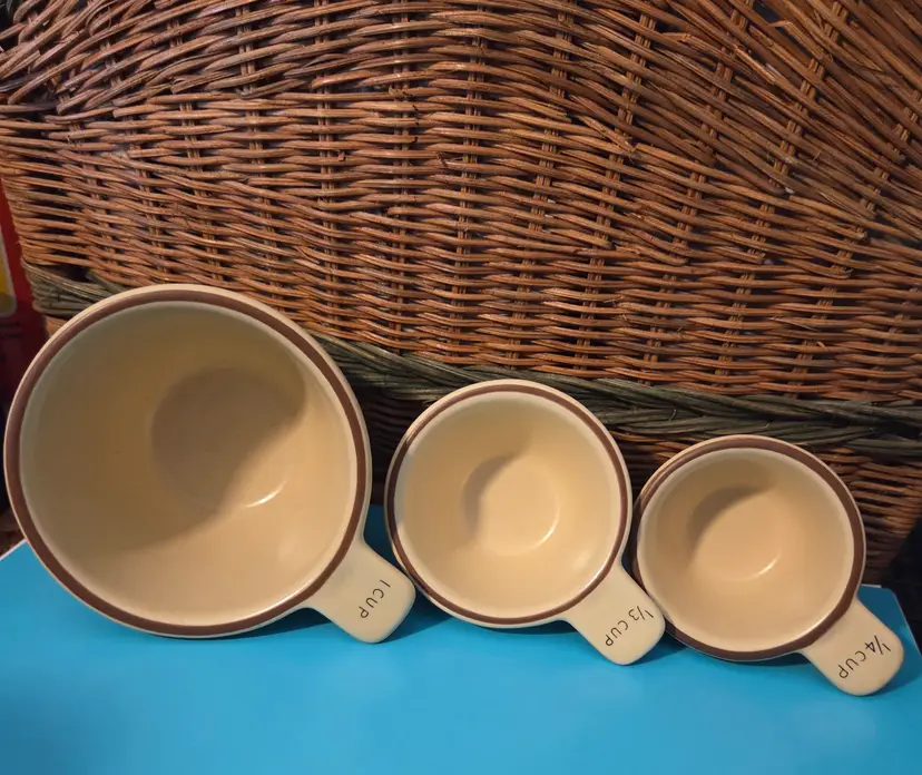 Pfaltzgraff "Village" Measuring Cups, Set of 3