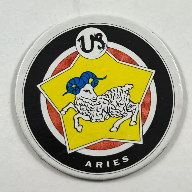 POGs Aries POG #1 Zodiac Sign Astrology Made in Taiwan R.O.C. -  68