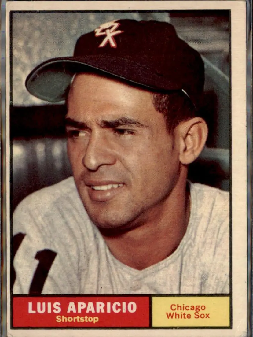 1961 Topps #440 Luis Aparicio - ( ) - Chicago White Sox