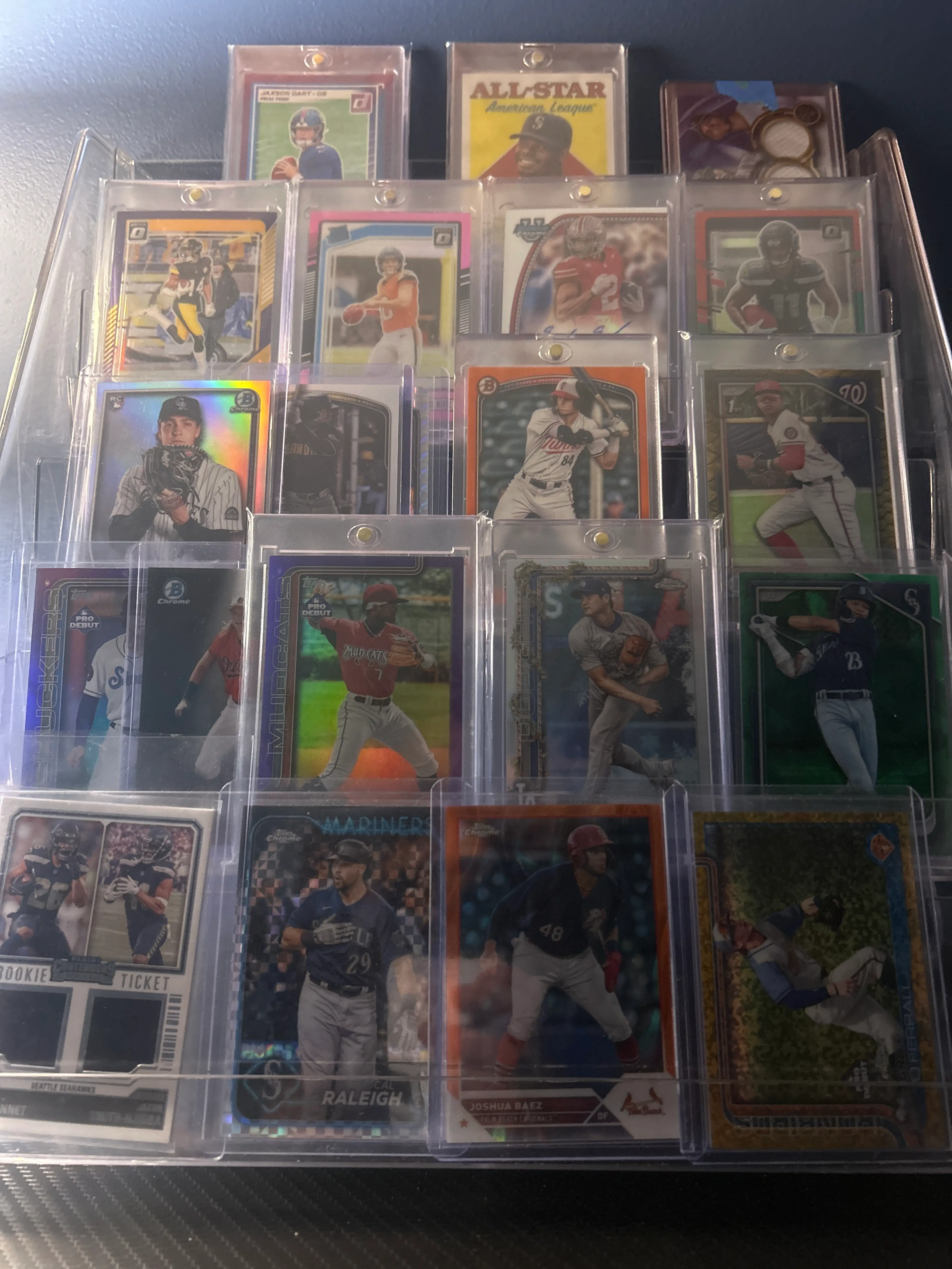 Baseball/football Singles