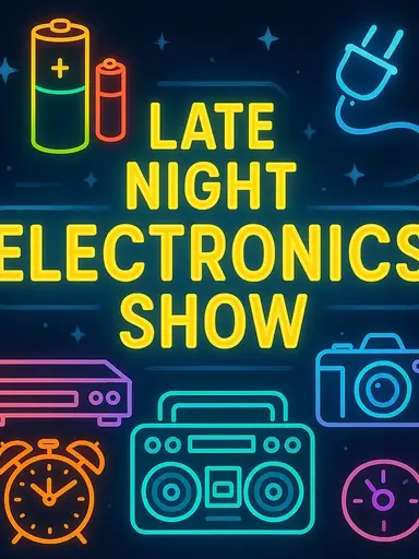 ⚡️ Late Night Electronics Show! Pre-Bids Open!