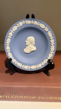 Wedgewood Blue Shakespeare Dish