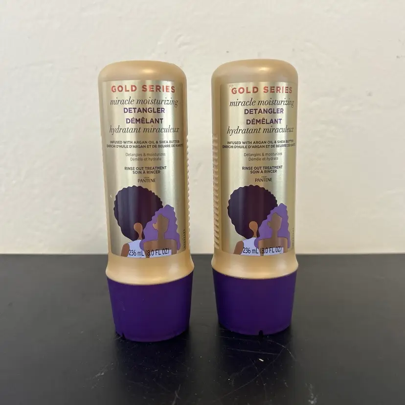 Gold Series Miracle Moisturizing Detangler Argan oil Shea Butter rinse out treatment