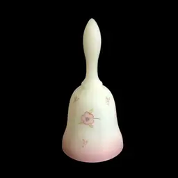 Fenton Berries & Blossoms Satin Glass Bell