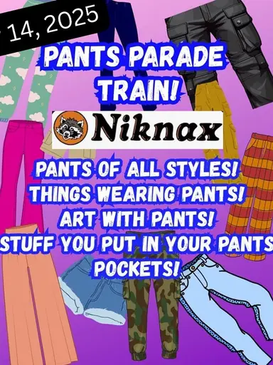 PANTS PARADE TRAIN KICK-OFF!