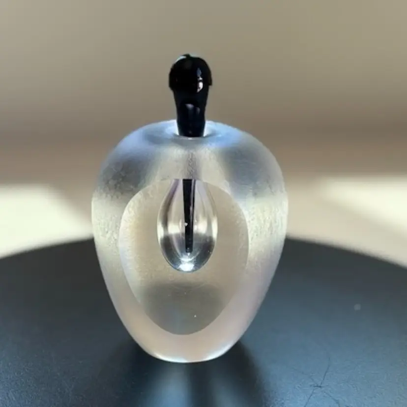 Vintage Signed Josh Simpson Art Glass Perfume Bottle