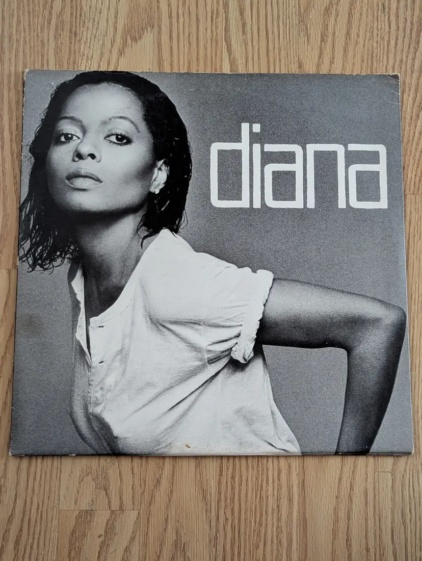 Diana Ross LP Vinyl Motown I'm Coming Out Upside Down 78RPM